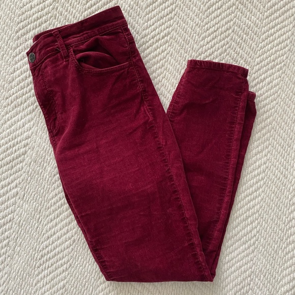 Loft velvet pants, red size 28 - Picture 9 of 9
